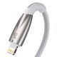 Baseus Glimmer USB-C/Lightning, 20W, 1m (white)