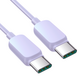 Joyroom S-CC100A14 USB-C/USB-C Cable 100W 1,2 m purple