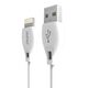 Dudao cable USB / Lightning 2.1A cable 2m white (L4L 2m white)