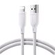 Joyroom Multi-Color Series SA34-AL3 USB-A / Lightning 3A cable 1m white