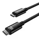 Baseus Tungsten Gold USB-C / USB-C cable 100W 1.5m (black)