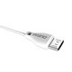 Dudao cable micro USB cable 2.4A 1m white (L4M 1m white)
