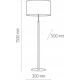 Lampa podłogowa TK Lighting FLOOR LAMP DEVA NATURE E27 5199