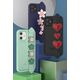 Kingxbar Sweet Swarovski Apple iPhone 12 mini green