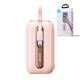Powerbank Joyroom JR-L012 Colorful Series 10000mAh 22.5W + 2 USB-C + Lightning cables pink