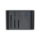 Choetech PD5009-BK Wall Charger GaN 2xUSB-C/USB-A 65W Power Delivery black