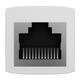 Baseus AirJoy Series Ethernet RJ-45 Cable Connector white [10 PACK]