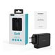 Choetech PD6005 Wall Charger GaN 140W 2xUSB C, 2xUSB-A black