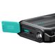Joyroom JR-L016 powerbank 10000mAh + USB-C / micro USB / Lightning cables (black)