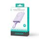 Joyroom JR-PBM01 powerbank MagSafe 10000mAh 20W with stand + Lightning / USB-C cable purple