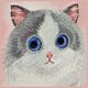 Nimmy iPhone 15 Pro Max 6.7 Case Pink Big Eyed Pet 2.0 Cat