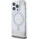 Guess GUHMP16LRGRGES iPhone 16 Pro 6.3" silver/silver hardcase Resin Gradient Glitter MagSafe