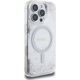 Guess GUHMP16LRGRGES iPhone 16 Pro 6.3" silver/silver hardcase Resin Gradient Glitter MagSafe