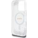 Guess GUHMP16LRGRGES iPhone 16 Pro 6.3" silver/silver hardcase Resin Gradient Glitter MagSafe