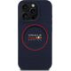 Red Bull RBHMP15X24SIILVR iPhone 15 Pro Max 6.7" Hard Case Navy Silicone Red Ring MagSafe