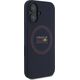 Red Bull RBHMP16S24SIILVR iPhone 16 6.1" Hard Case Navy Silicone Red Ring MagSafe