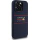 Red Bull RBHMP16X24SIHSRV iPhone 16 Pro Max 6.9" Hard Case Navy Silicone Horizontal Logo MagSafe