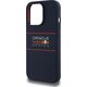 Red Bull RBHMP14L24SIHSRV iPhone 14 Pro 6.1" Hard Case Navy Silicone Horizontal Logo MagSafe