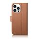 iCarer Wallet Anti-RFID 2in1 Apple iPhone 14 Pro Max brown