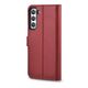 iCarer Haitang Leather Wallet Samsung Galaxy S22+ Plus red