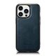 iCarer Leather Oil Wax MagSafe Apple iPhone 14 Pro Max blue