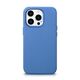 iCarer Litchi Premium Leather MagSafe Apple iPhone 14 Pro light blue