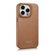 iCarer CE Premium Leather Folio MagSafe Apple iPhone 14 Pro brown