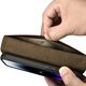 iCarer Oil Wax Wallet Anti-RFID 2in1 Apple iPhone 14 Pro brown