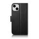 iCarer Wallet Anti-RFID 2in1 Apple iPhone 14 Plus / 15 Plus black