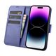 iCarer Wallet Anti-RFID 2in1 Apple iPhone 14 Pro light purple