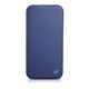 iCarer CE Premium Leather Folio MagSafe Apple iPhone 14 Plus / 15 Plus blue