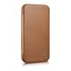 iCarer CE Premium Leather Folio MagSafe Apple iPhone 14 Pro brown