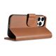 iCarer Wallet Anti-RFID 2in1 Apple iPhone 14 Pro brown