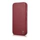 iCarer CE Premium Leather Folio MagSafe Apple iPhone 14 Pro red