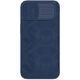 Nillkin Qin Leather Pro Case Apple iPhone 14 Plus / 15 Plus blue