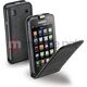 Cellular Line FLAP ESSENTIAL, eco-skóra, do Galaxy S2 I9000 (kolor czarny)
