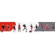 Pure2Improve Płotek koordynacyjny elastyczny P2I FLEXIBLE HURDLES 14 CM (4 szt.)