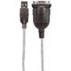 Kabel USB Manhattan USB-A - RS-232 0.45 m Przezroczysty (205153)