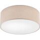 Lampa sufitowa Lamkur Lamkur Estelle 48369 plafon lampa sufitowa boho koło 1x60W E27 beżowy/biały