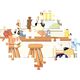 Clementoni CLE puzzle 104 maxi SuperKolor Bluey 27169