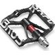 RockBros Zestaw pedałów rowerowych Rockbros 37213071001 ze stopu aluminium - czarne