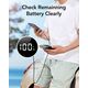 Powerbank Veger VEGER powerbank 25 000 mAh z wbudowanymi kablami Typ C / Lightning PD 130W TCE130 (W2503) czarny