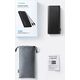 Powerbank Veger VEGER powerbank 25 000 mAh z wbudowanymi kablami Typ C / Lightning PD 130W TCE130 (W2503) czarny