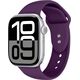 Crong Liquid - Pasek do Apple Watch 44/45/46/49 mm (śliwkowy)