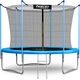Trampolina ogrodowa Neo-Sport NS-10W181 z siatką wewnętrzną 10 FT 312 cm