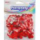 BREWIS Pompoms POM10 1cm κόκκινο (αποχρώσεις) 100 τεμ 8627249 5906190684257