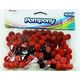 BREWIS Pompoms POM10 1cm κόκκινο (αποχρώσεις) 100 τεμ 8627249 5906190684257