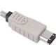 Firewire 6-pin - Firewire 4-pin, Szary (ZLA0632)