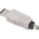 Firewire 6-pin - Firewire 4-pin, Szary (ZLA0632)