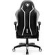 Fotel Diablo Chairs X-ONE 2.0 NORMAL czarno-biały